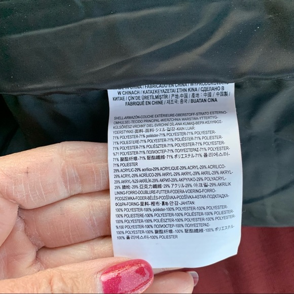 Vans Mist Fog Sherpa Bomber Jacket - Picture 12 of 15